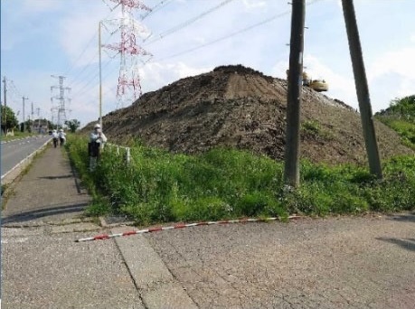危険な盛土１